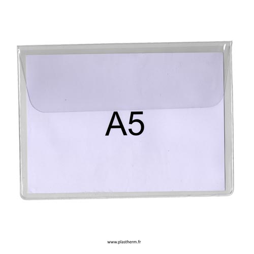 POCHETTE PLASTIQUE A5