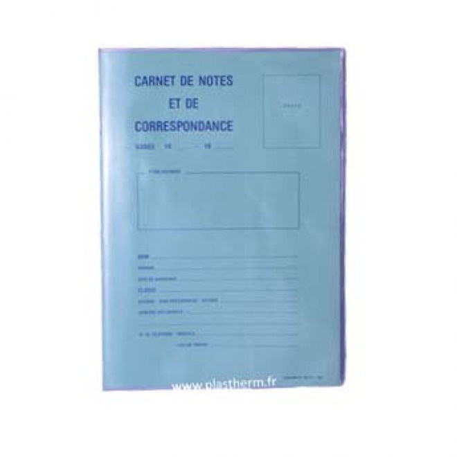 couverture carnet correspondance 24 x 16 cm