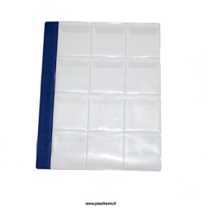Pochette plastique pour collection