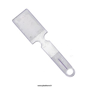 Porte étiquette bagage plastique
