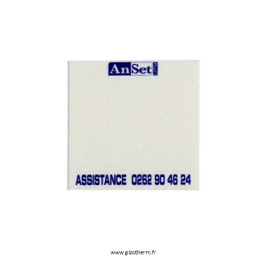 Exemple de sticker personnalisé pour assurance moto
